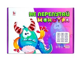 Игра логическая с карточками "Не перепутай монстра" доставка оптом в Донецк