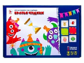 Игра логическая с карточками "Братья чудики" доставка оптом в Донецк