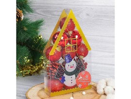 Набор елочных украшений (12шт/уп) 25*14*5 см в кор. XD-281 доставка оптом в Донецк