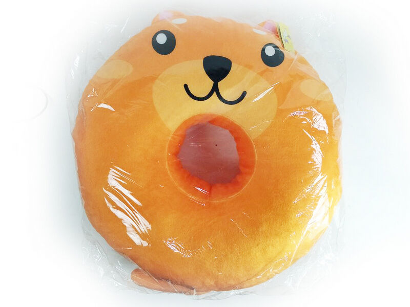 Донецк игрушка оптом Подушка-игрушка Пончик Лиса 48*48см BAV-004