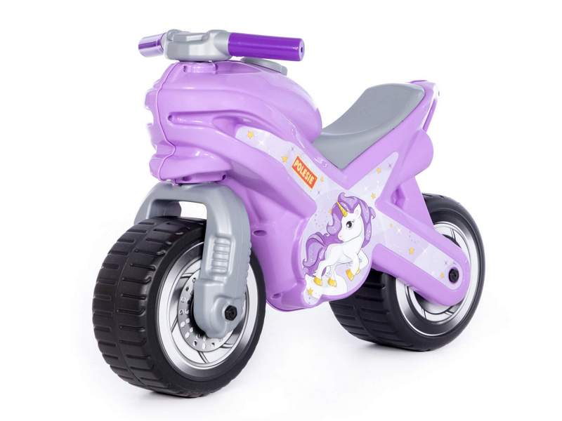 Донецк игрушка оптом Каталка-мотоцикл "МХ" сиреневая