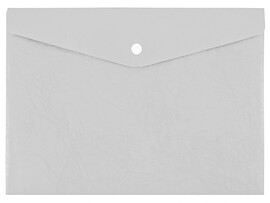 Папка-конверт на кнопке Expert A4 180 мкм, прозрачный