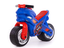 Каталка-мотоцикл "МХ" 70 см (синяя)
