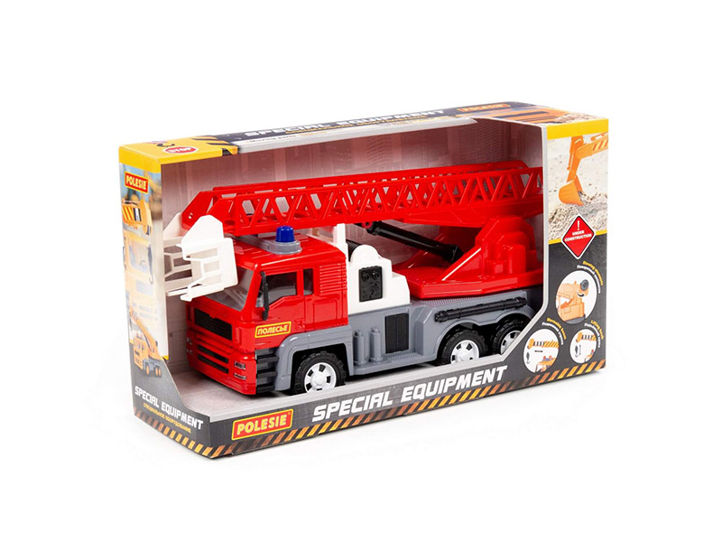 "Алмаз", автомобиль-пожарный 42 см инерц. в коробке