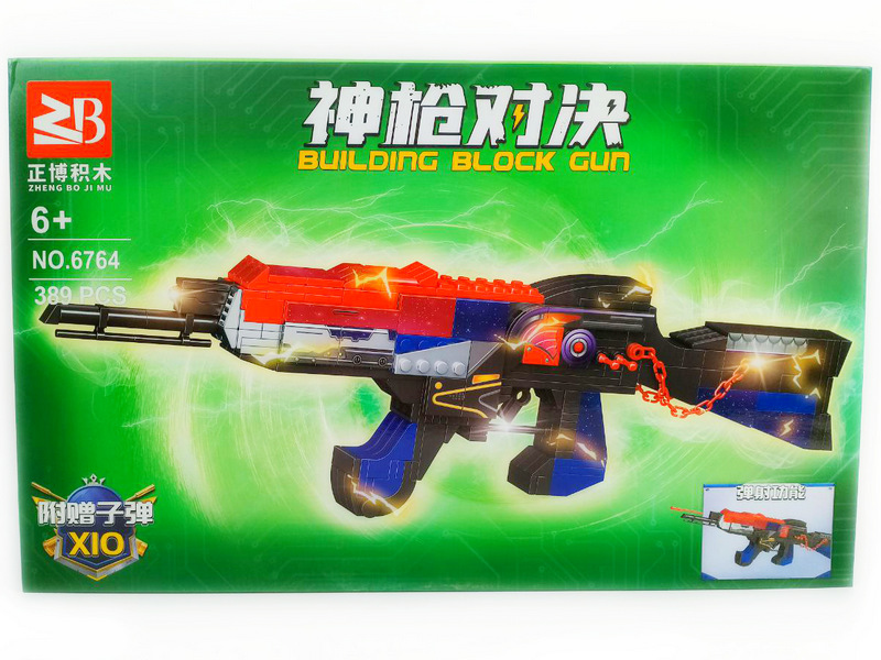 Донецк игрушка оптом Конструктор «Автомат» 389 дет. в кор. 6764