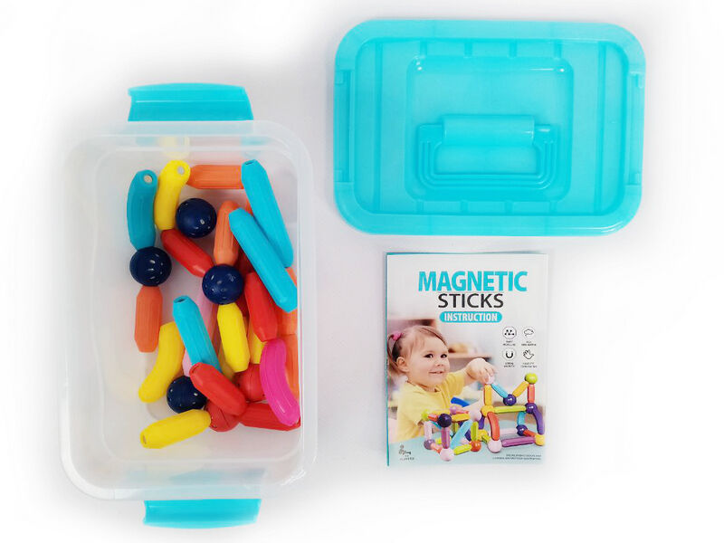 Донецк игрушка оптом Конструктор магнитный 18*9*10 см в чемодане B01