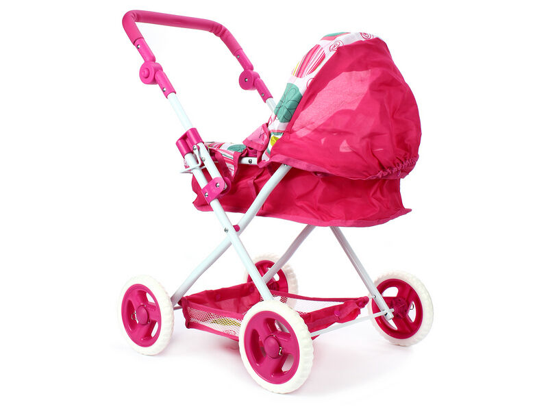 Донецк игрушка оптом Коляска лежачая (металл.) в пак. FL8137