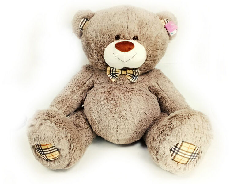 Донецк игрушка оптом Мишка Пузатик клетка 55см 202401/55