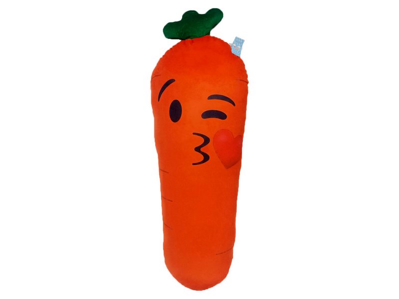 Подушка-игрушка Морковка губки 80 см, CAR-004