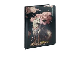 Записная книга А5 80 л. Инугами, 7БЦ, хол. фол., твин. лак 80-7564