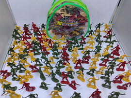 Набор солдат 17*16*6 см в рюкзаке YF3176-C доставка оптом в Донецк