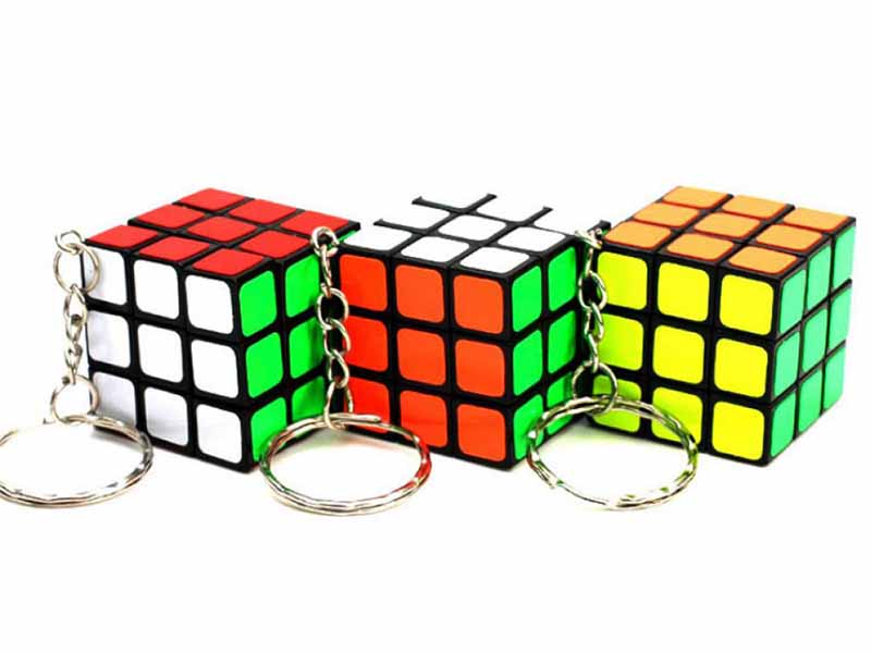 Брелок Кубик Рубика. Арт. KL-251 (кратно 12)