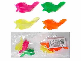 Ластик-тренажер Рыбка, 6 шт., цв. в ассорт.