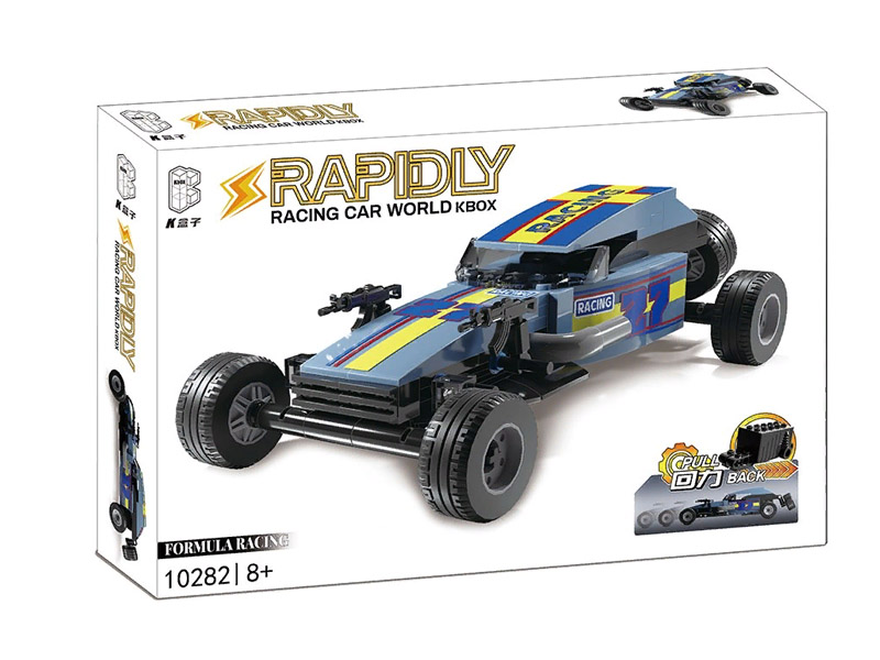 Донецк игрушка оптом Конструктор "Болид" инерц. 150 дет. в кор. 10282