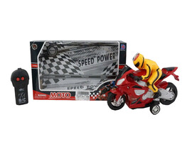 Мотоцикл 22 см на р/у на бат. 31*18*8 см в кор. 998-28 доставка оптом в Донецк