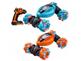 Перевертыш 26 см на р/у (аккум., заряд от USB, свет. колеса) 41*25*8 см в кор. 955-119 доставка оптом в Донецк