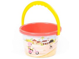 Ведро среднее с наклейкой доставка оптом в Донецк