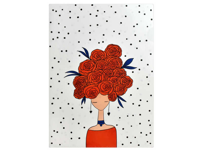 Донецк игрушка оптом Папка-уголок А4 для документов «СОСТОЯНИЕ ДУШИ» (пластик)