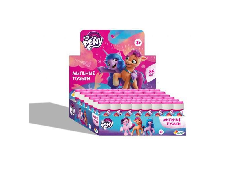 Донецк игрушка оптом Мыльные пузыри «Мой маленький пони» 60 мл 36шт/уп 01050-60ЭД