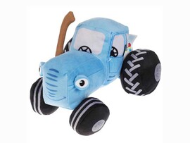 Мягкая игр. Синий Трактор 20 см, муз. чип, в пак. Мульти-Пульти C20118-20