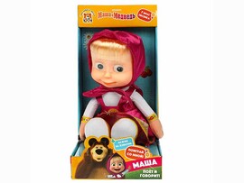 Мягкая игр. Маша и Медведь "Маша" 29 см, муз. чип, в кор. V85833-30X