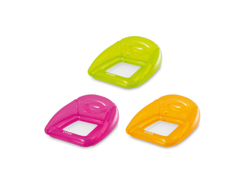 Донецк игрушка оптом Кресло надувное «LOUNGE» с сетчатым дном 104*102см 56802EU