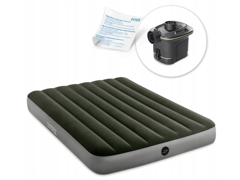 Донецк игрушка оптом Надувной матрас 137*191*25см с насосом 64778