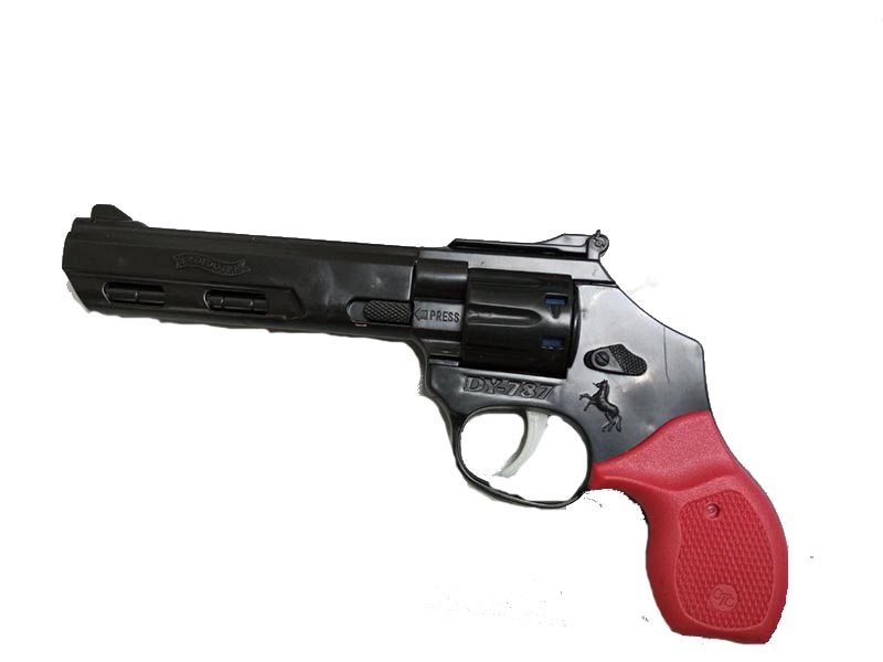 Оружие "Револьвер" 22 см, под пистоны, в пак. Арт. FK-2350-6