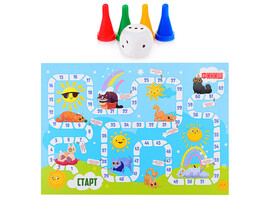 Игра-ходилка с фишками "Котейкины проказы" в пак. доставка оптом в Донецк