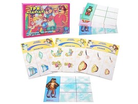 Игра развивающая с карточками «Три медведя» доставка оптом в Донецк