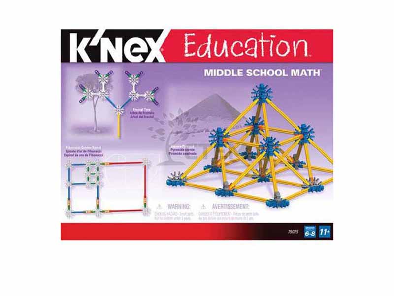 Конструктор образовательный K'NEX Education "Математика, Алгебра, Геометрия: Средняя школа"