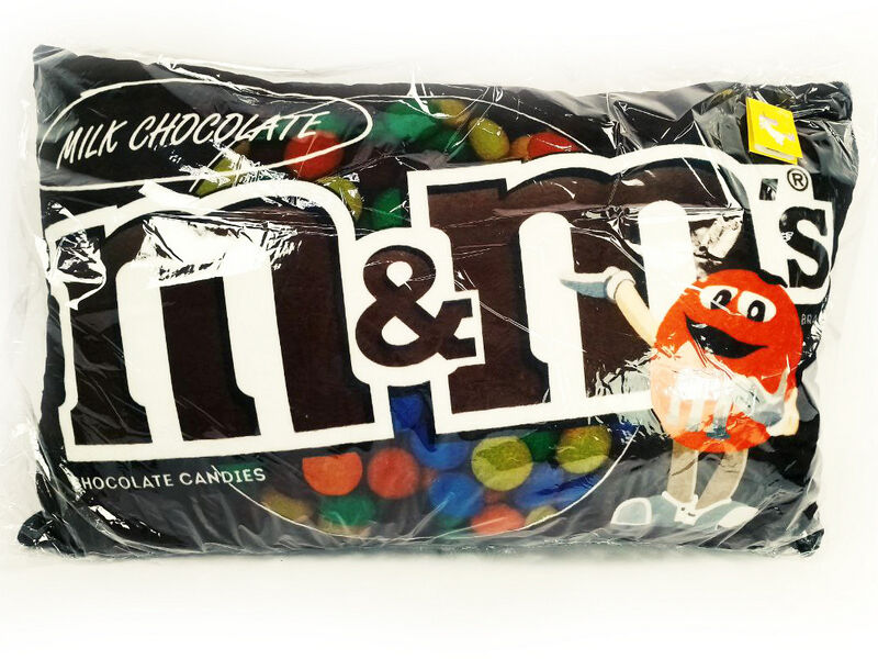 Донецк игрушка оптом Подушка-игрушка ММдемс коричневый 49*29 см SKL-001/2