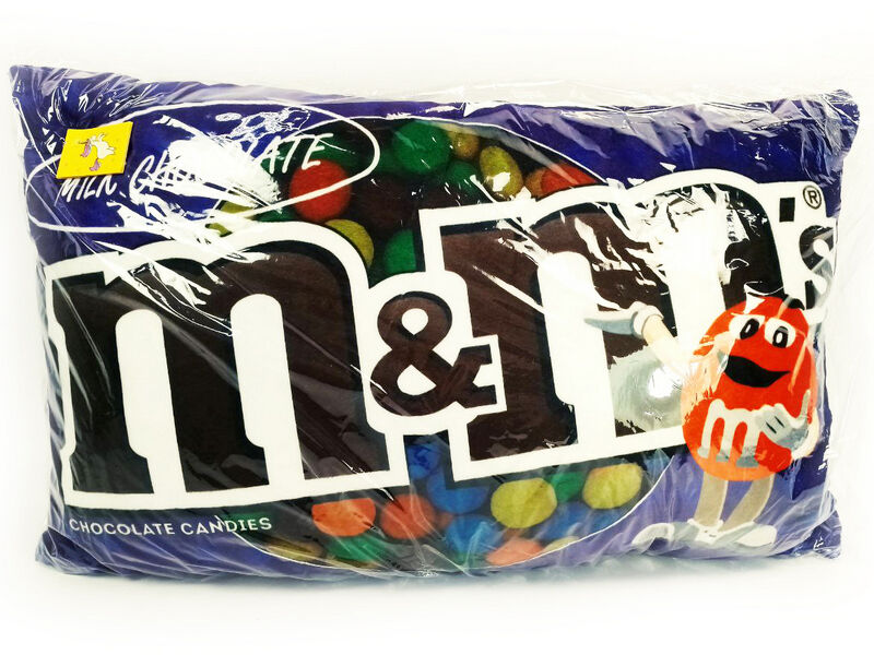 Донецк игрушка оптом Подушка-игрушка ММдемс синий 49*29см SKL-001/1