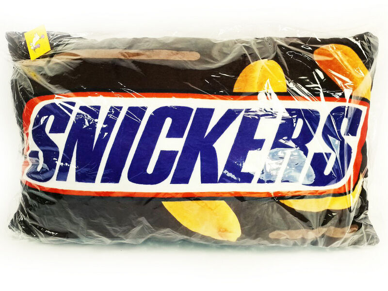 Донецк игрушка оптом Подушка-игрушка Сникерс 49*29 см SKL-002