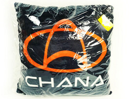 Подушка-игрушка Changan черная 35х35см CRL-027 доставка оптом в Донецк