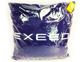 Подушка-игрушка Exeed синяя 35х35см CRL-031 доставка оптом в Донецк