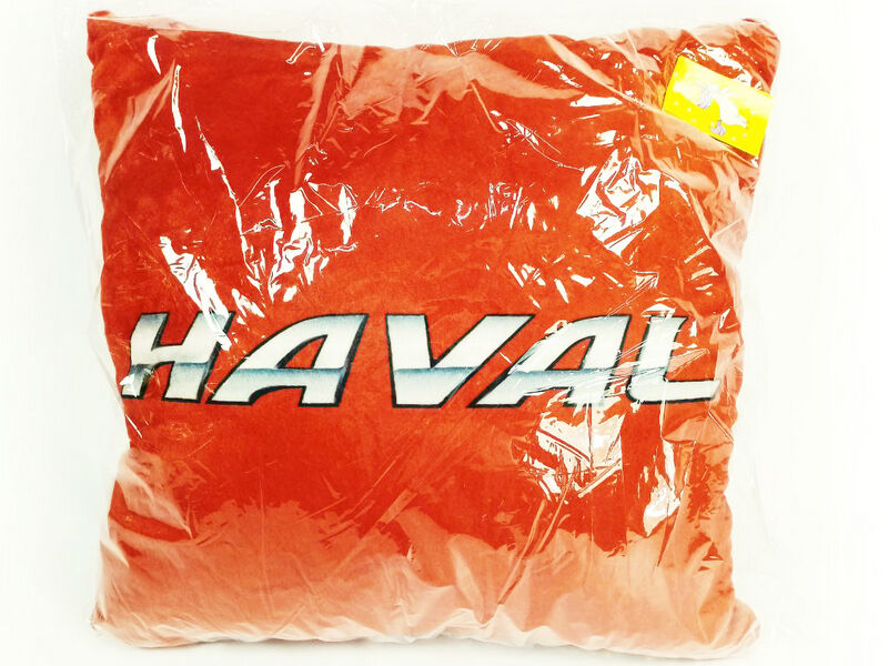 Донецк игрушка оптом Подушка-игрушка Haval красная 35х35см CRL-024