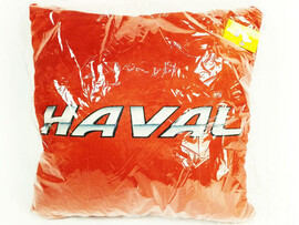 Подушка-игрушка Haval красная 35х35см CRL-024 доставка оптом в Донецк