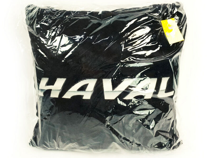 Донецк игрушка оптом Подушка-игрушка Haval черная 35х35см CRL-023
