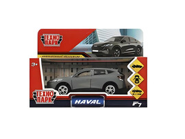 Машина металл. Haval F7 12 см, дв., багаж., инерц., серый, в кор. Технопарк