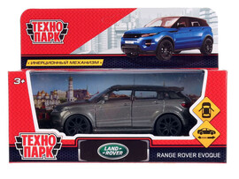 Технопарк. Машина "LAND ROVER EVOQUE" металл. инерц. 12,5 см (открыв. двери) серый доставка оптом в Донецк