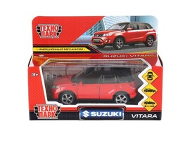 Технопарк. Машина «SUZUKI VITARA» металл. инерц. 12 см (открыв. двери, багажник) красный с черным доставка оптом в Донецк