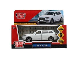 Технопарк. Машина «AUDI Q7» металл. инерц. 12 см (открыв. двери, багажник) белый доставка оптом в Донецк