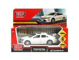 Технопарк. Машина "TOYOTA CAMRY" металл. инерц. 12 см (открыв. двери, багажник) белый доставка оптом в Донецк