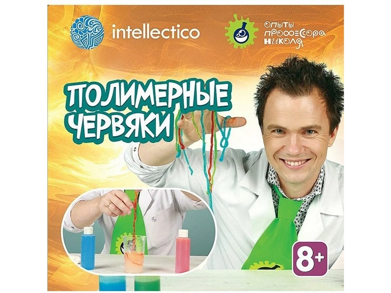 Донецк игрушка оптом Набор для опытов «Полимерные червяки»