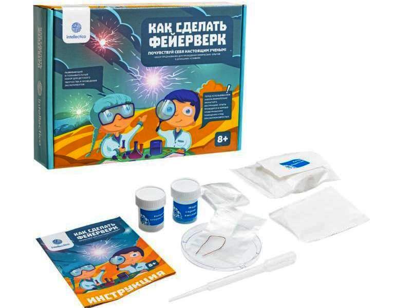 Донецк игрушка оптом Химический набор для экспериментов "Как сделать фейерверк"