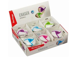 Ластик «Berlingo. Windmill» треугольный 45*45*12мм (24шт/уп) доставка оптом в Донецк