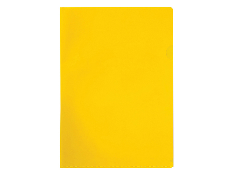 Донецк игрушка оптом Папка-уголок А4 «OfficeSpace» 100мкм  ЖЕЛТАЯ