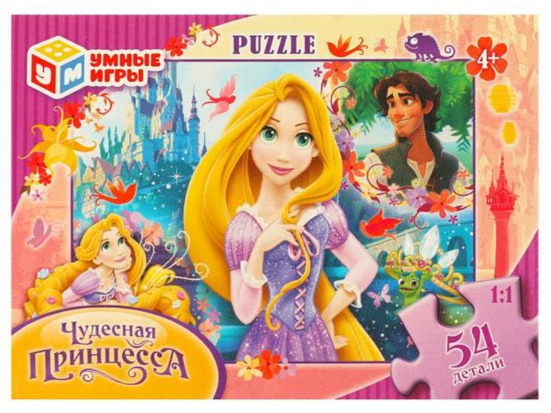 Донецк игрушка оптом Пазлы 54 элемента. Чудесная принцесса
