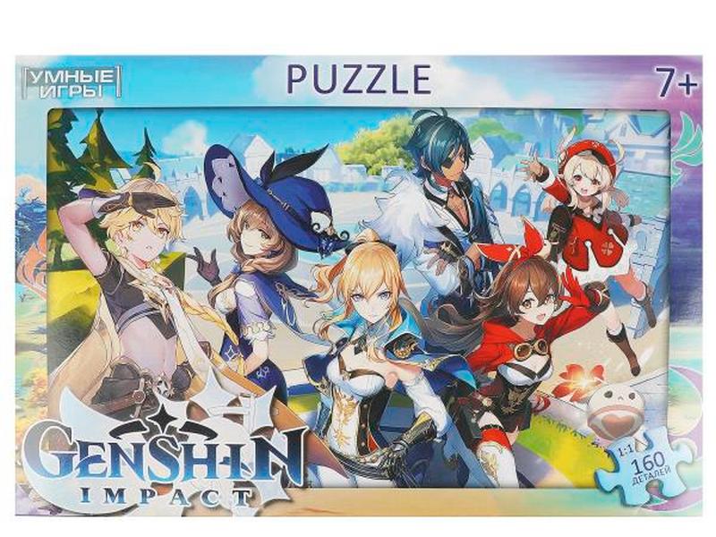 Донецк игрушка оптом Пазлы 160 элементов. Genshin Impact